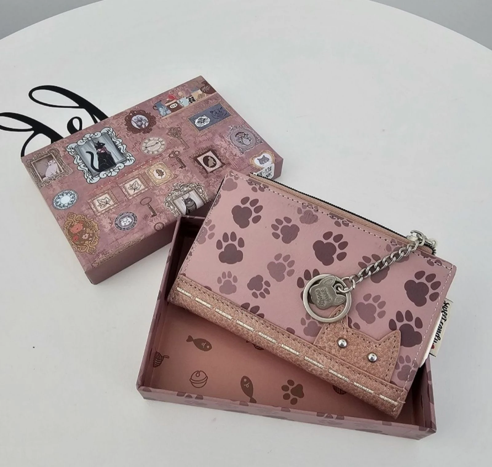 Carteira Monedero Sweet Candy Gatos rosa 🩷 – photo 5